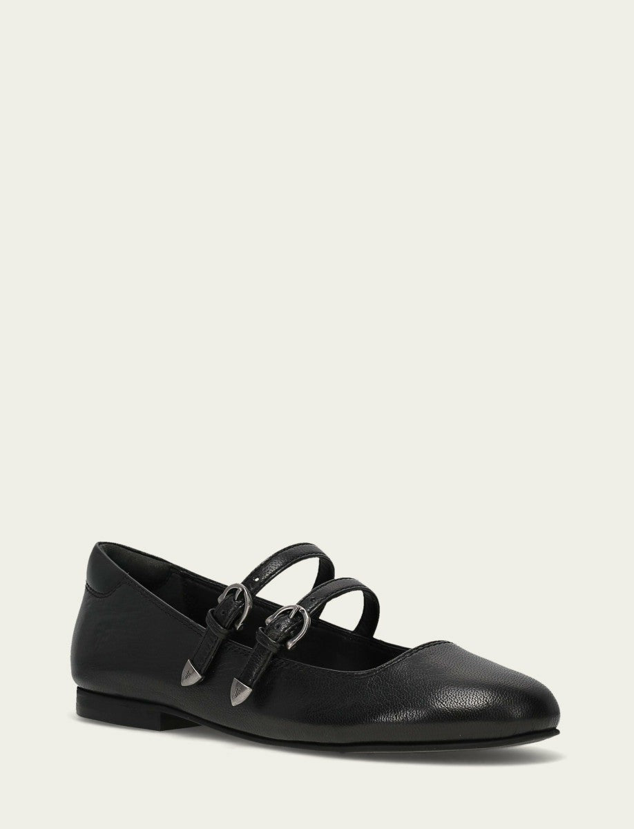 FRYE Women’s Black Carson Multi Mary Jane Flats