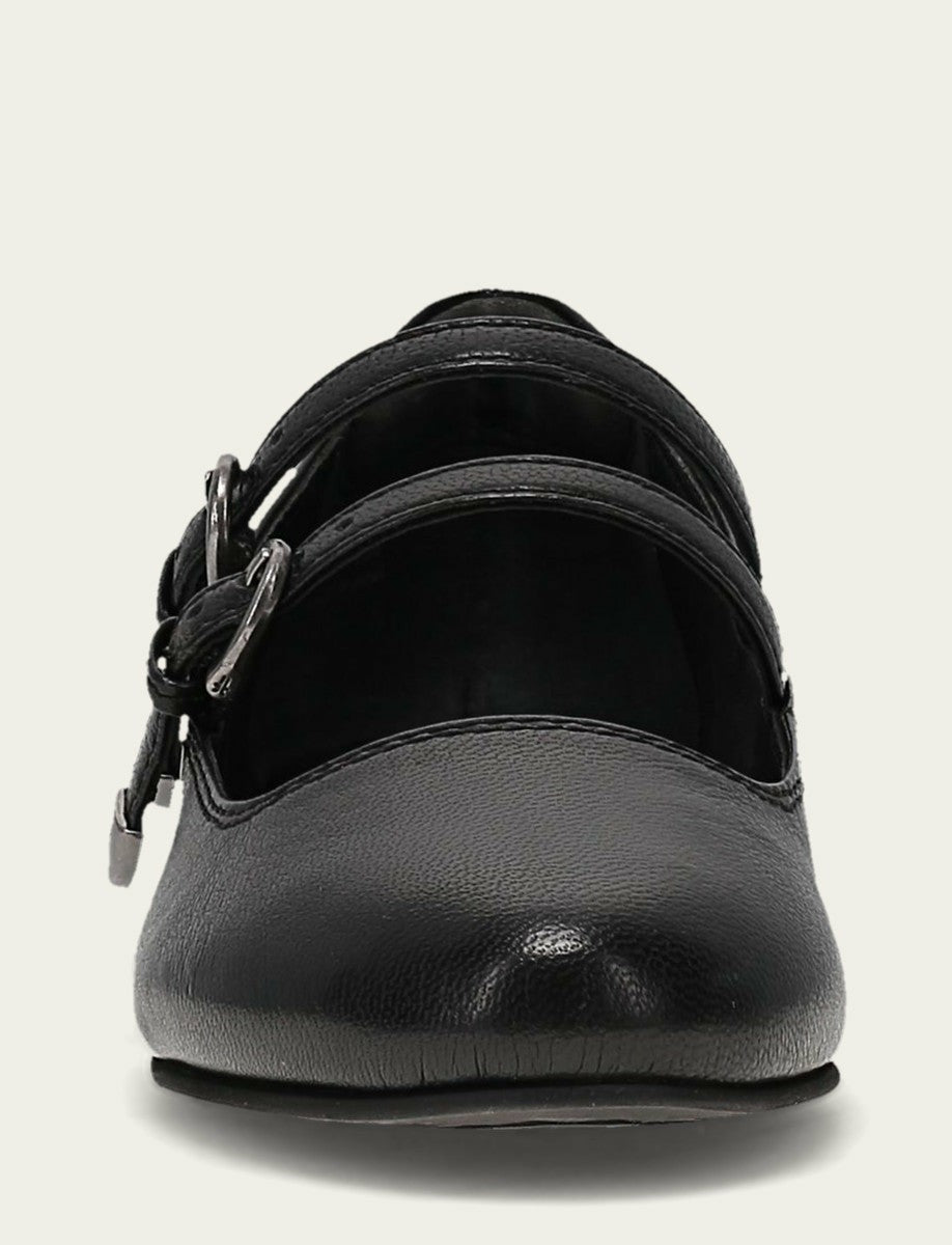 FRYE Women’s Black Carson Multi Mary Jane Flats