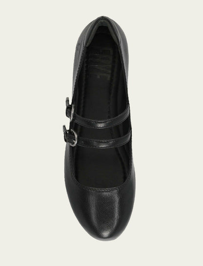 FRYE Women’s Black Carson Multi Mary Jane Flats