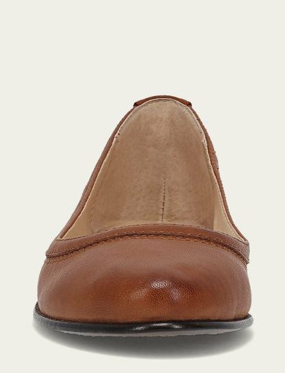 FRYE Women’s Cognac Carson Ballet Flats