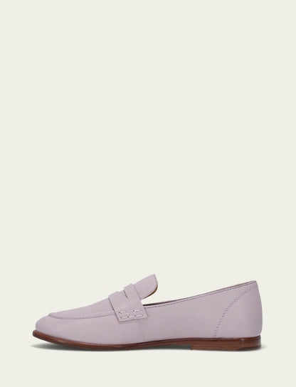 FRYE Women’s Lavender Faith Leather Loafers