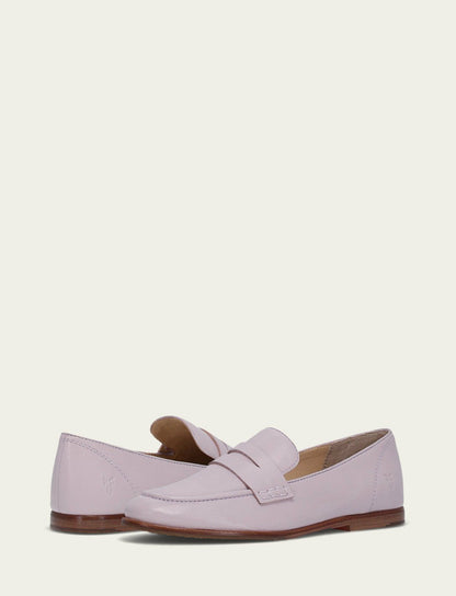 FRYE Women’s Lavender Faith Leather Loafers