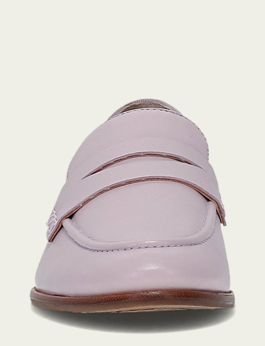 FRYE Women’s Lavender Faith Leather Loafers