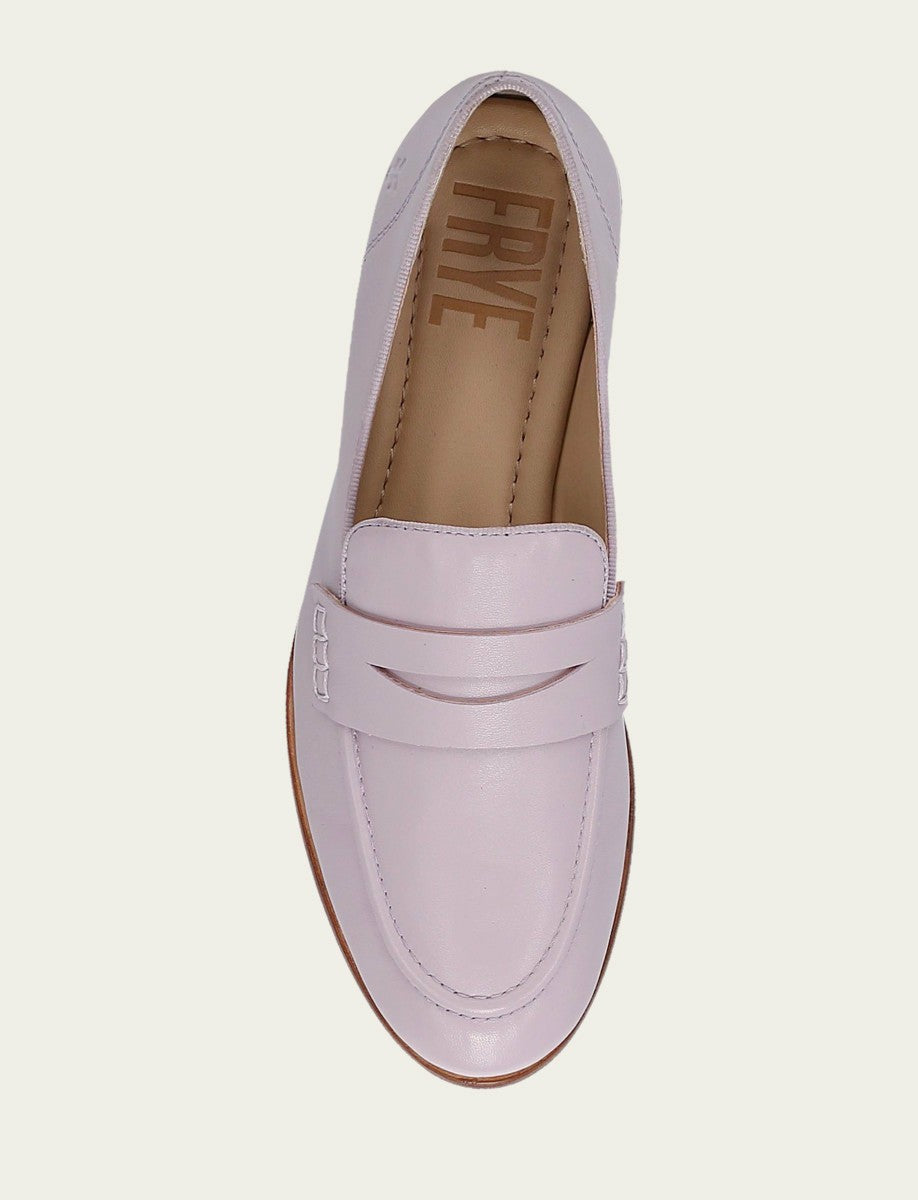 FRYE Women’s Lavender Faith Leather Loafers