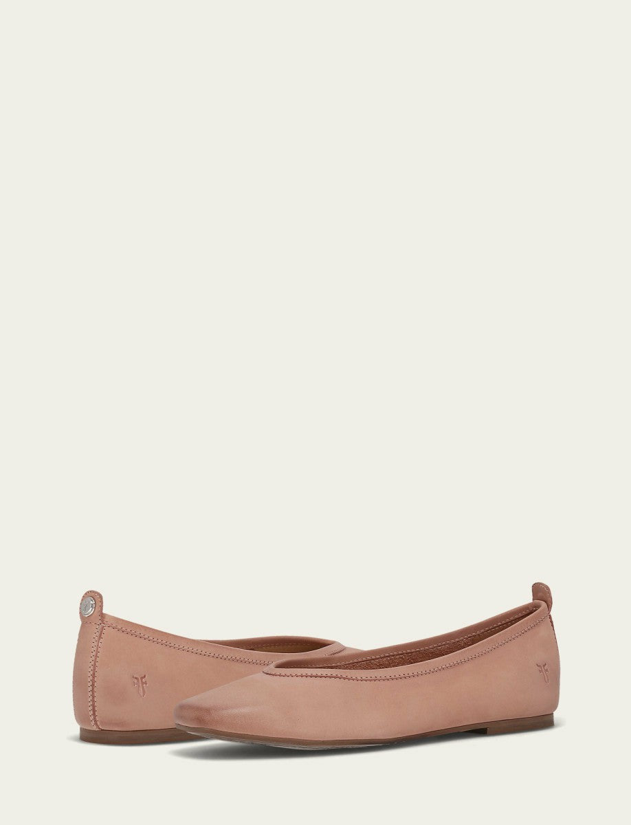 FRYE Women’s Rosa Hayley Leather Ballet Flats