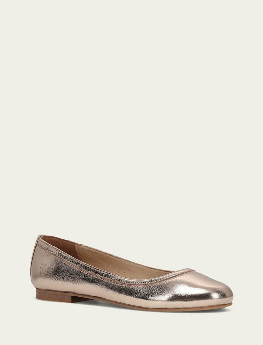 FRYE Women’s Rose Gold Carson Ballet Flats