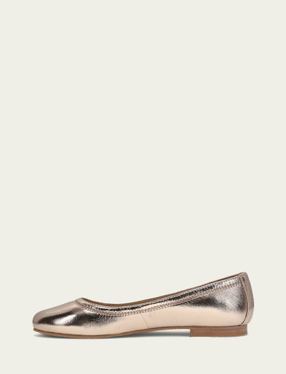 FRYE Women’s Rose Gold Carson Ballet Flats