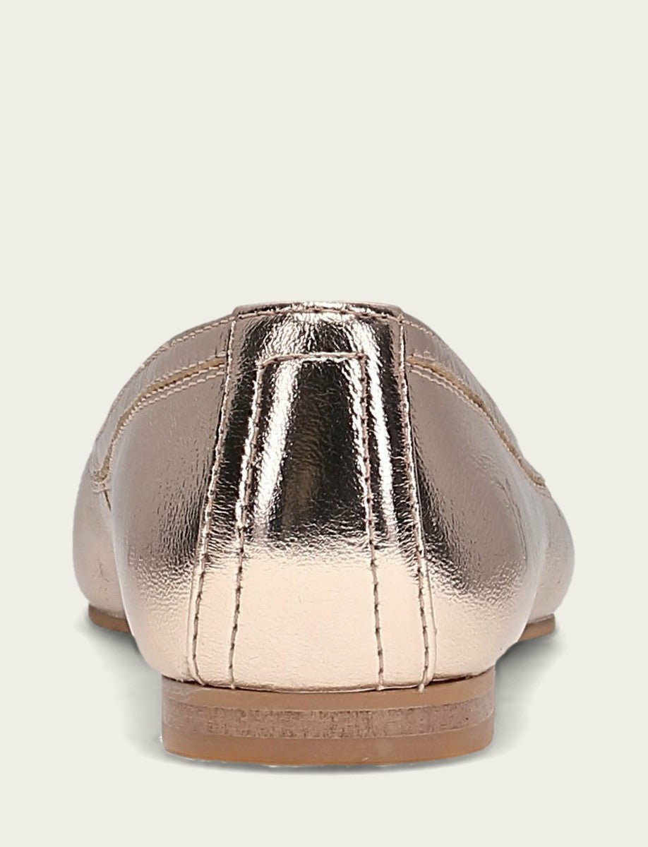 FRYE Women’s Rose Gold Carson Ballet Flats