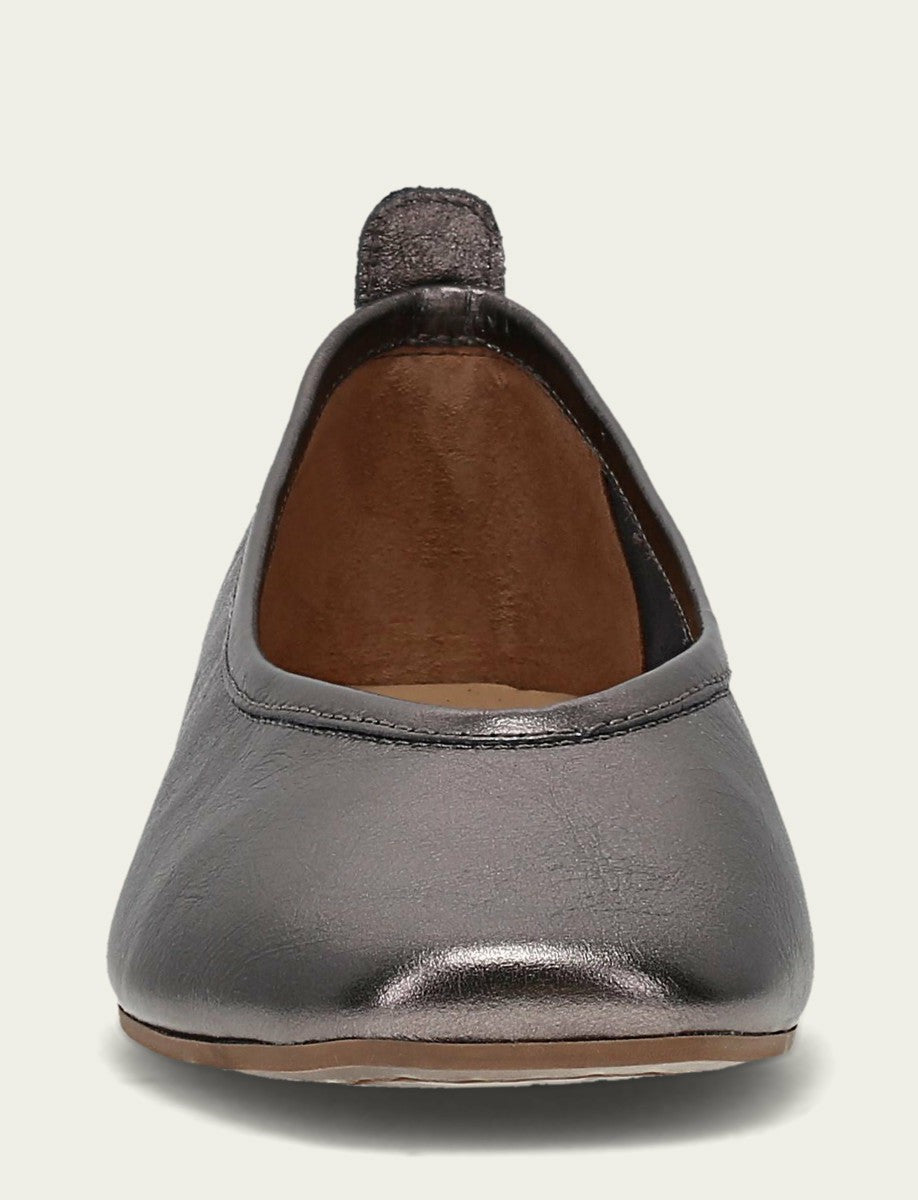 FRYE Women’s Platinum Hayley Ballet Flats