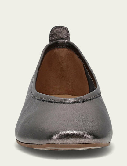 FRYE Women’s Platinum Hayley Ballet Flats