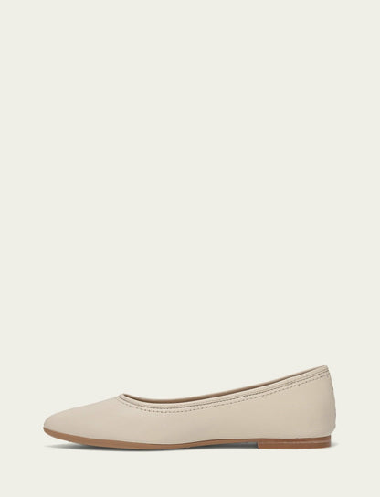 FRYE Women’s Ecru Heather Ballet Flats