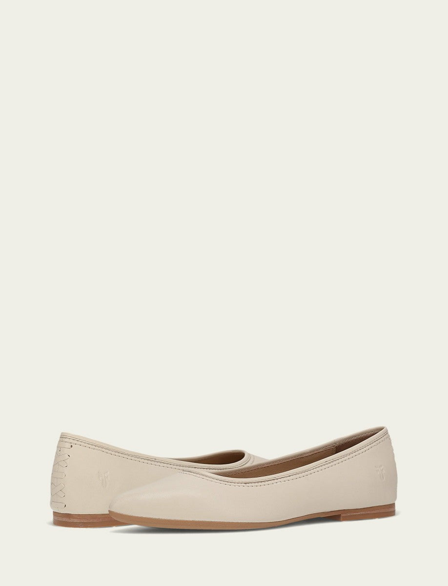 FRYE Women’s Ecru Heather Ballet Flats