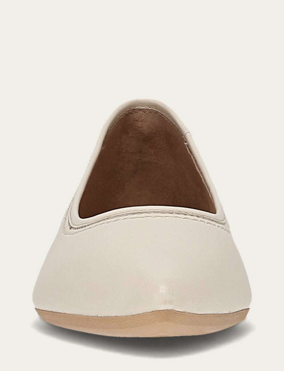 FRYE Women’s Ecru Heather Ballet Flats