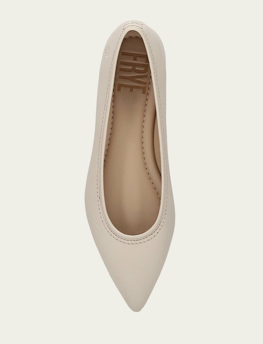 FRYE Women’s Ecru Heather Ballet Flats