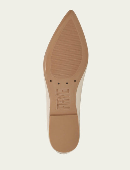 FRYE Women’s Ecru Heather Ballet Flats
