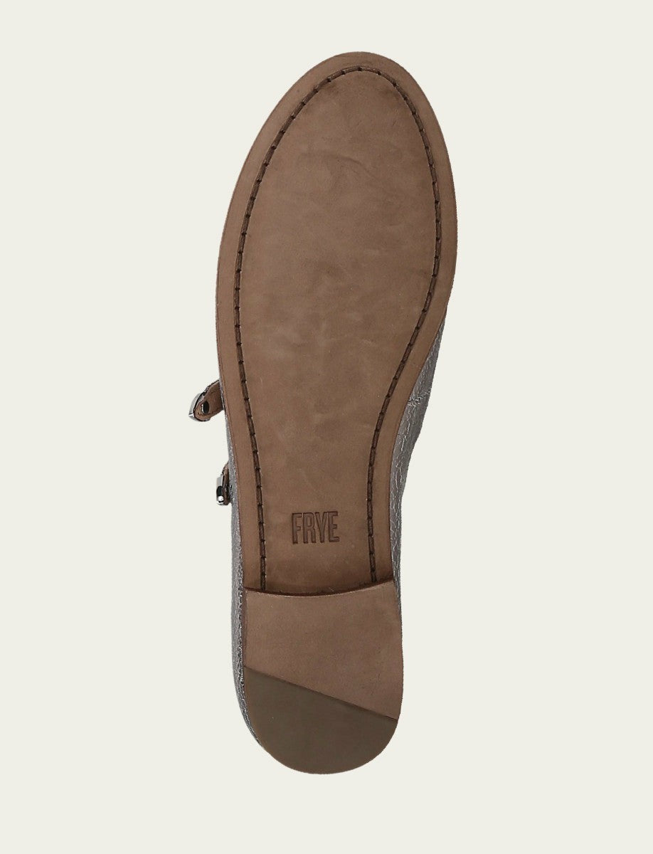 FRYE Women’s Gunmetal Carson Multi Mary Jane Flats