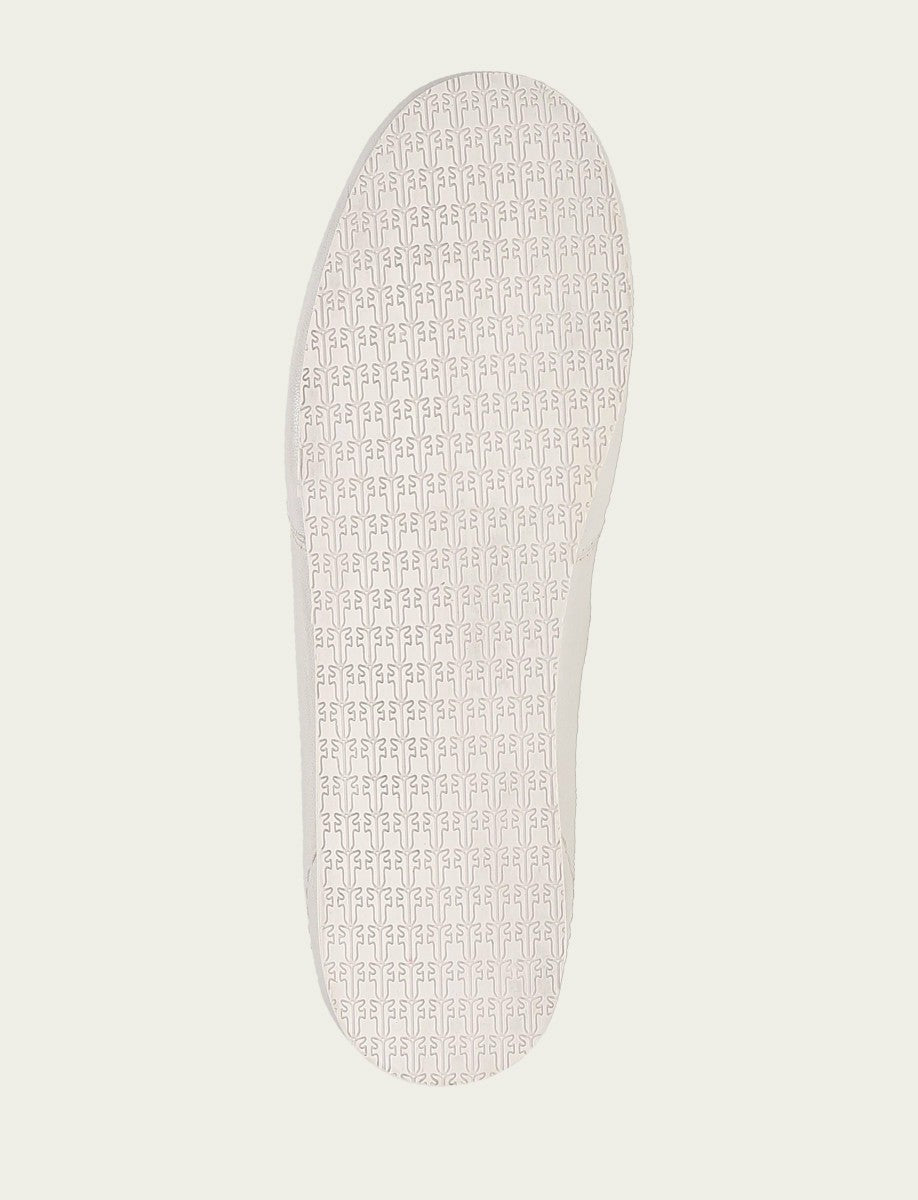 FRYE Women’s Ivory Smooth Leather Sofie Slip On Flats