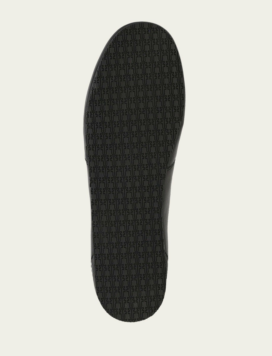 FRYE Women’s Black Leather Sofie Slip On Flats