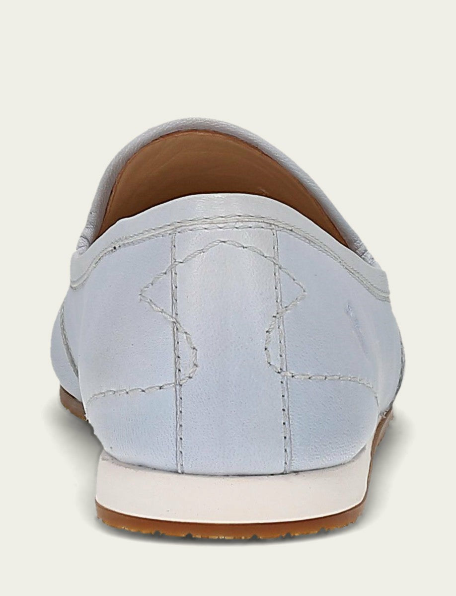 FRYE Women’s Blue Smooth Leather Sofie Slip On Flats