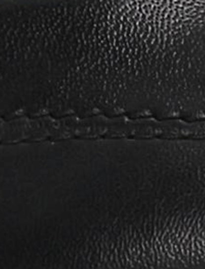 FRYE Women’s Black Sofie Mary Jane Scrunch Leather Flats