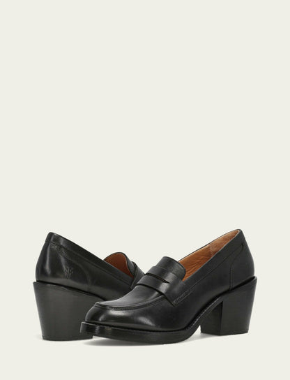FRYE Women's Black Rylee Loafer