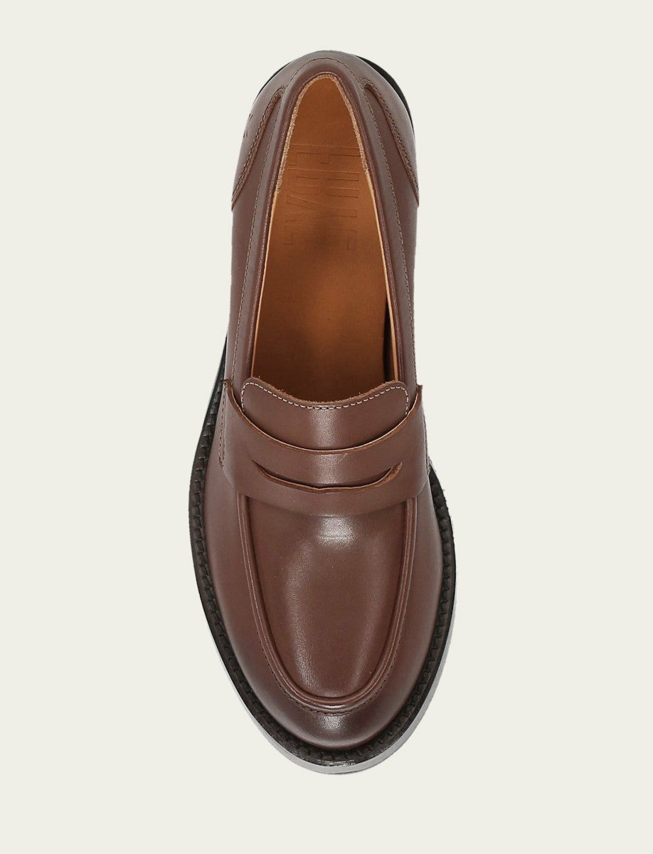 FRYE Women's Walnut Rylee Loafer