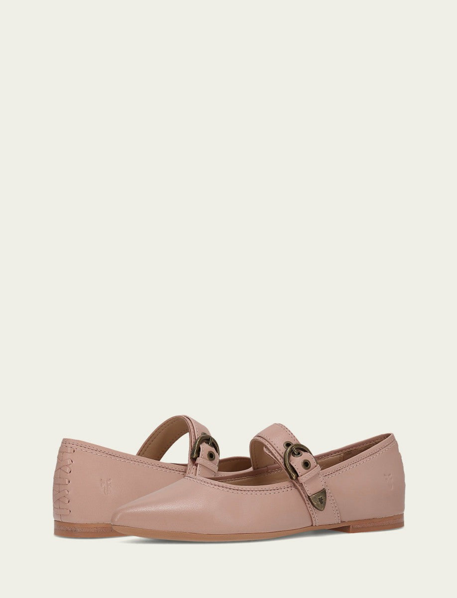 FRYE Women’s Rosa Heather Buckle Mary Jane Flats