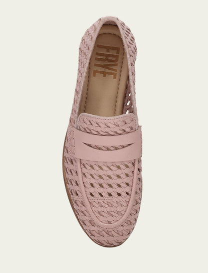 FRYE Women’s Cameo Rose Faith Woven Leather Loafers