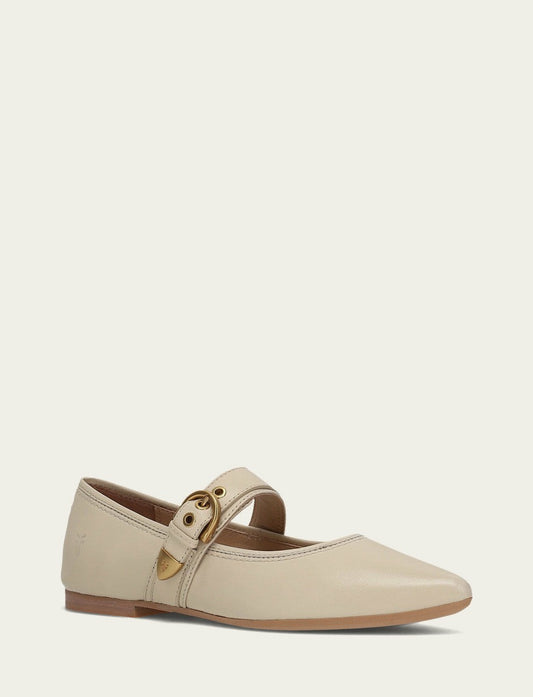 FRYE Women’s Lemon Heather Buckle Mary Jane Flats