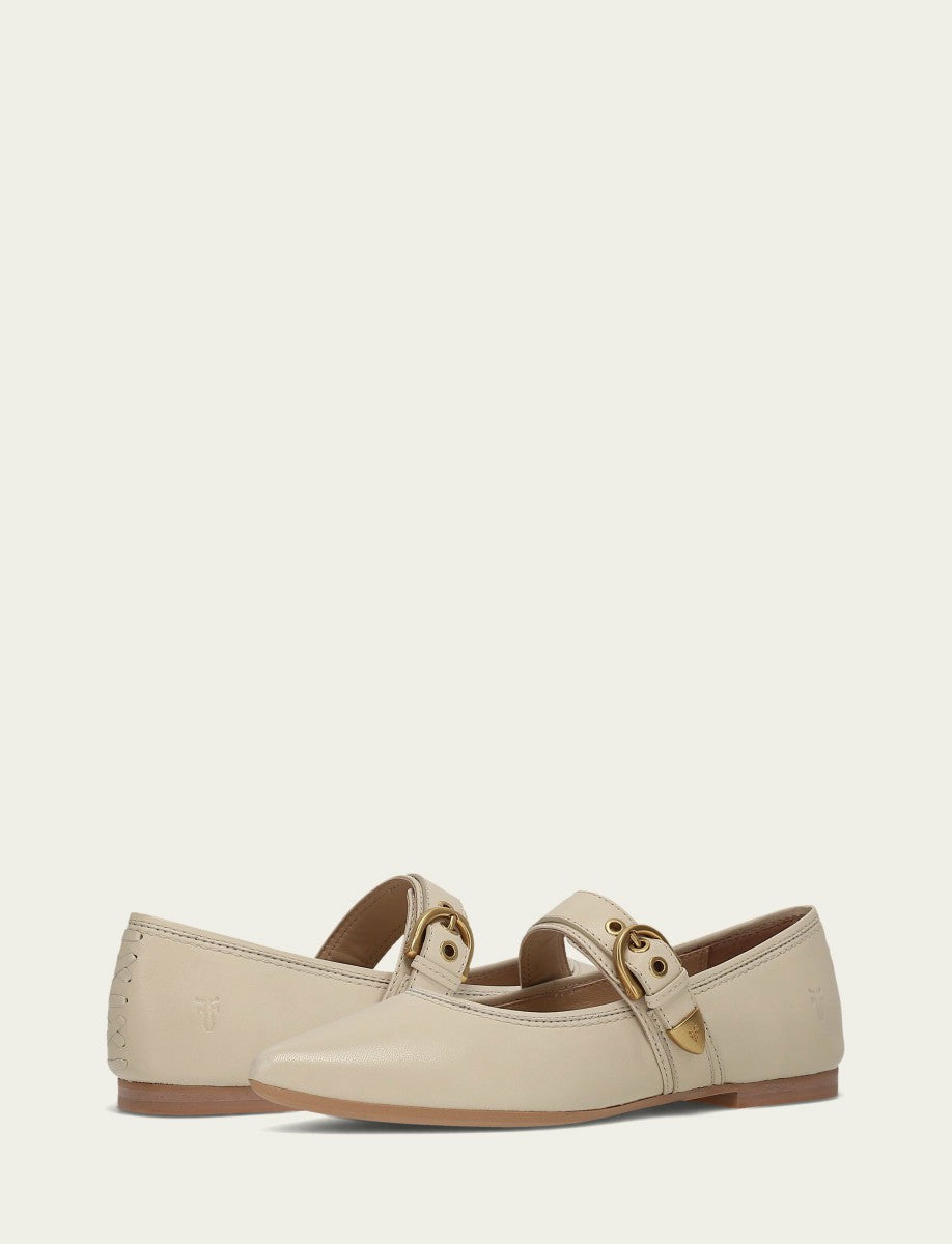 FRYE Women’s Lemon Heather Buckle Mary Jane Flats
