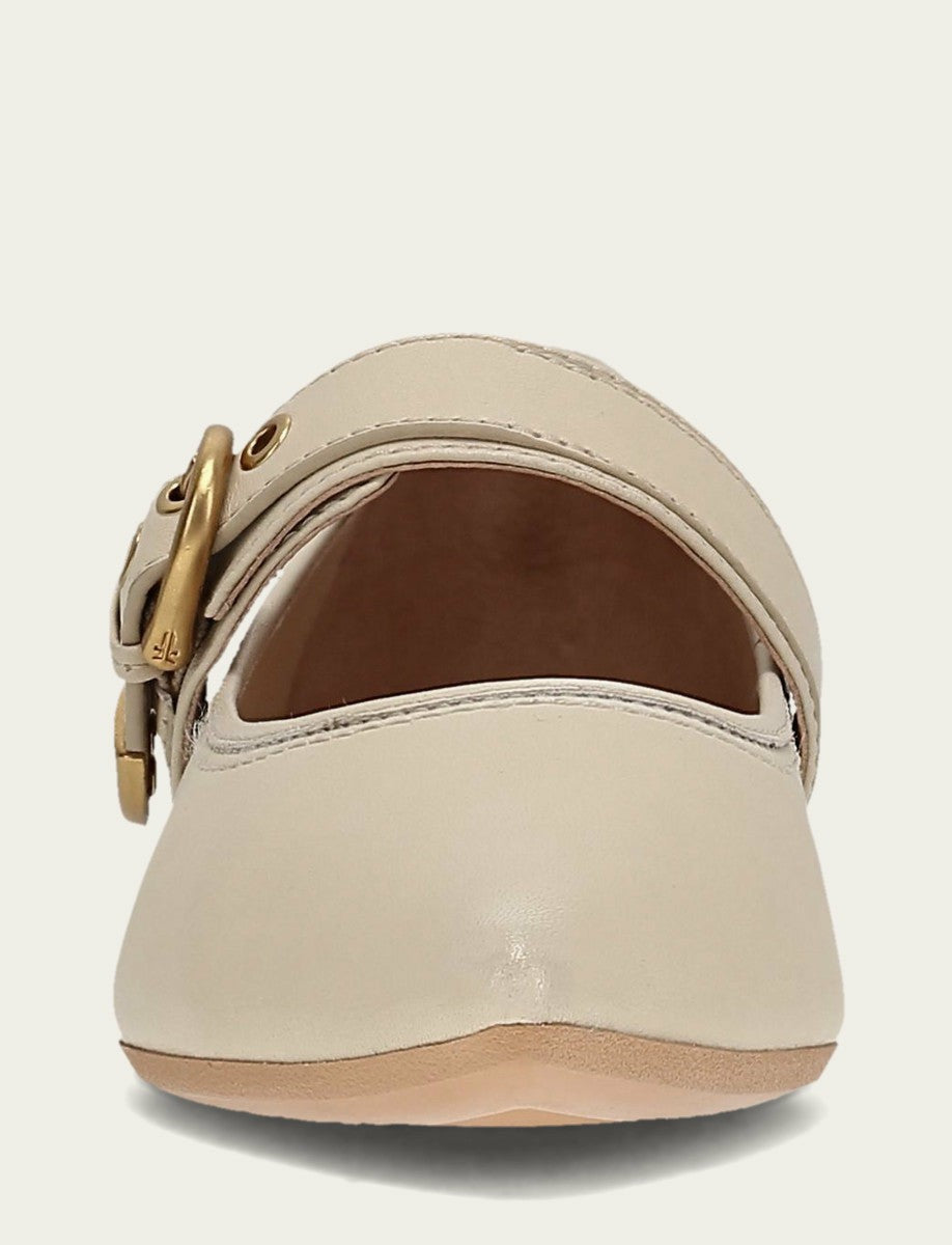 FRYE Women’s Lemon Heather Buckle Mary Jane Flats