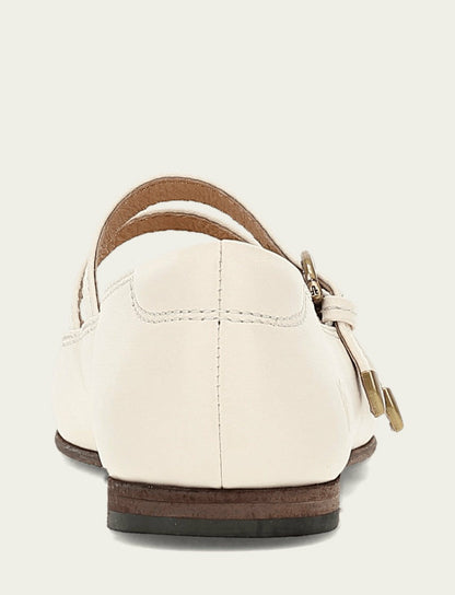 FRYE Women's Ecru Carson Multi Mary Jane Shoe