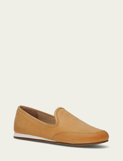 FRYE Women’s Banana Smooth Leather Sofie Slip On Flats