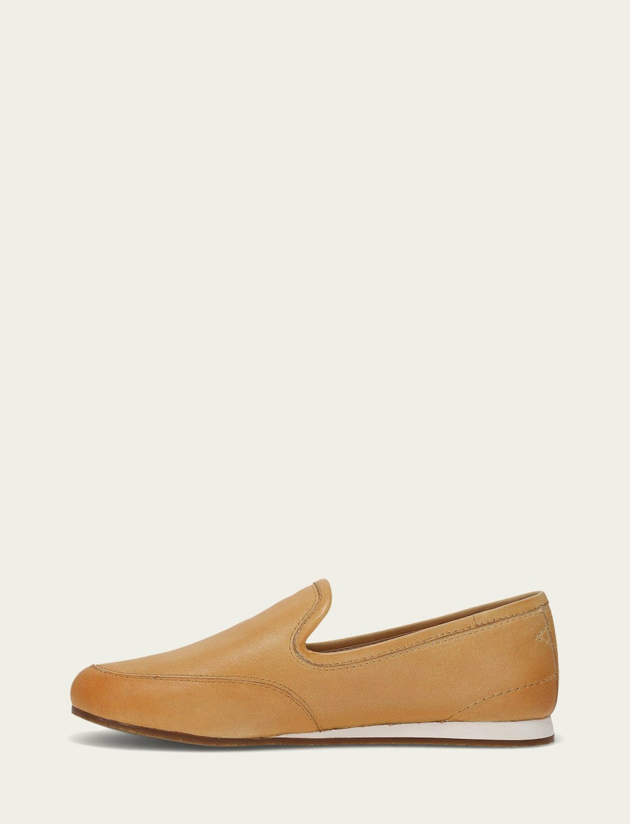 FRYE Women’s Banana Smooth Leather Sofie Slip On Flats