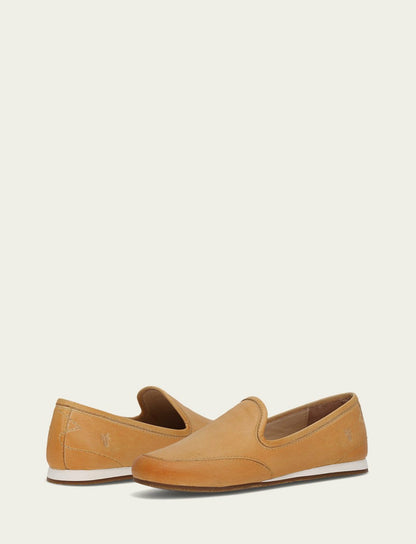 FRYE Women’s Banana Smooth Leather Sofie Slip On Flats