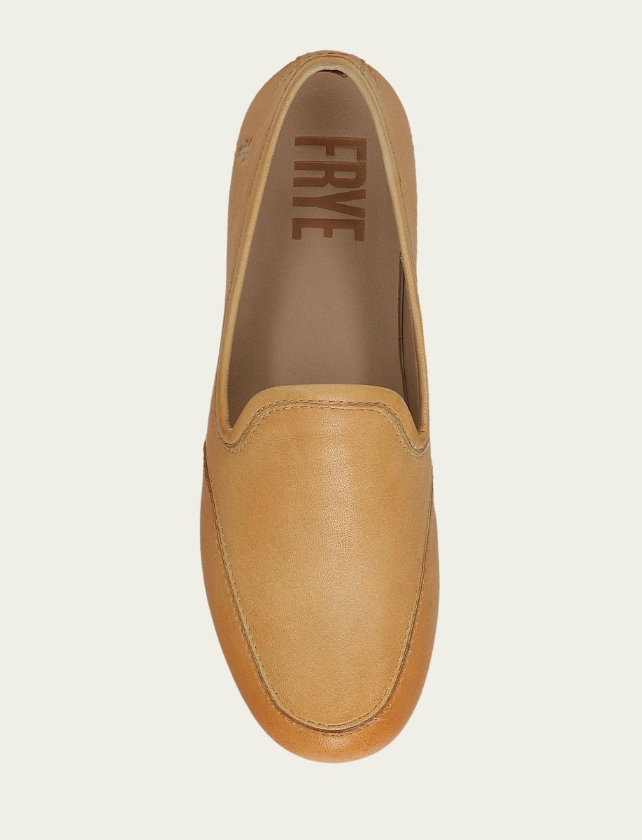 FRYE Women’s Banana Smooth Leather Sofie Slip On Flats