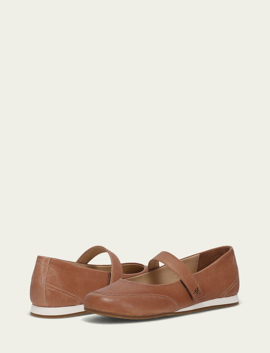 FRYE Women’s Dune Sofie Mary Jane Leather Flats