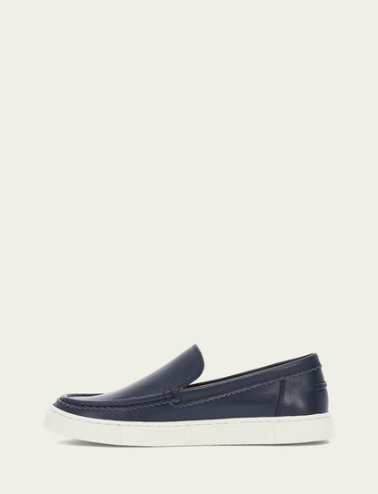 FRYE Women's Navy Ivy Venetian Loafers