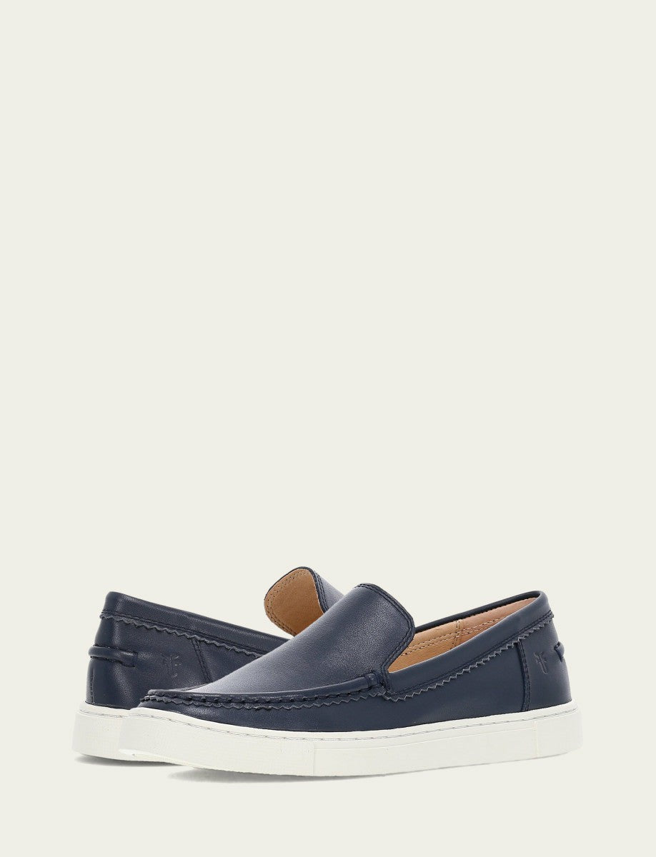 FRYE Women's Navy Ivy Venetian Loafers