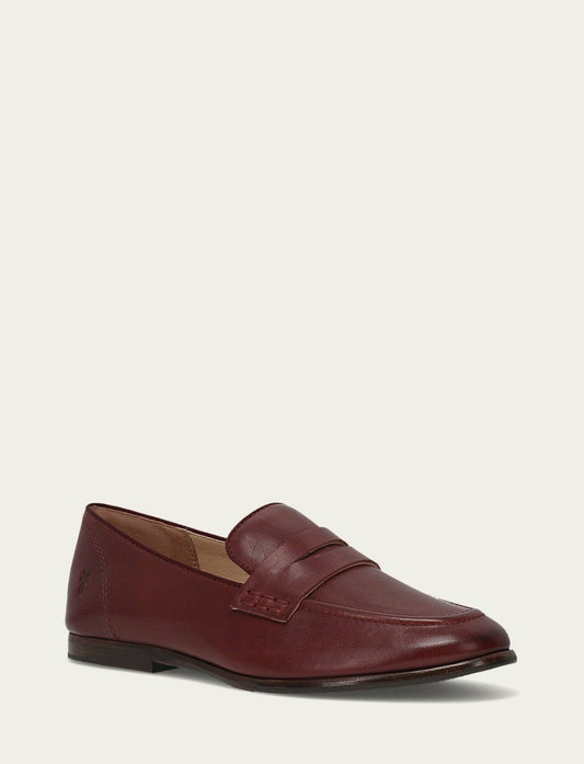 FRYE Women's Bordeaux Faith Leather Loafer