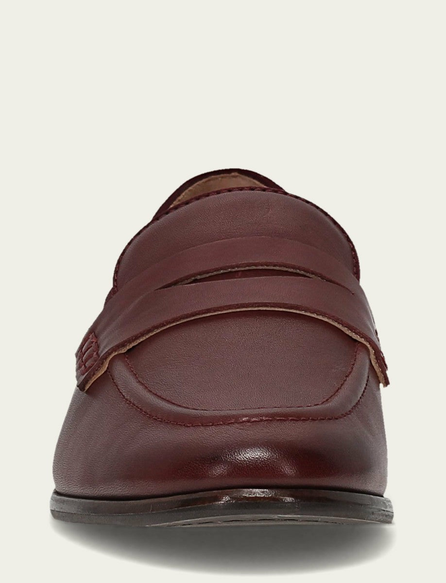 FRYE Women's Bordeaux Faith Leather Loafer