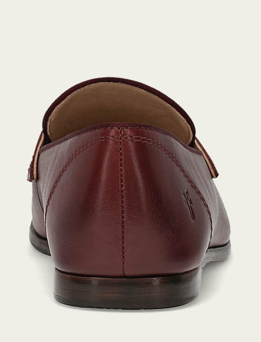 FRYE Women's Bordeaux Faith Leather Loafer