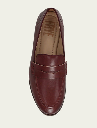 FRYE Women's Bordeaux Faith Leather Loafer