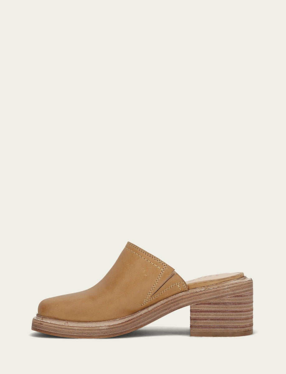 FRYE Women's Banana Leather Kate Mules