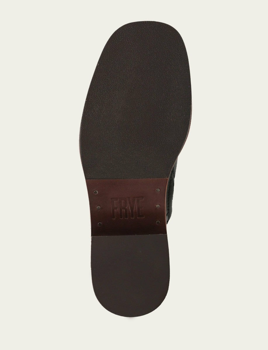 FRYE Women's Black Vintage Leather Kate Mules