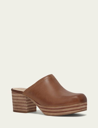FRYE Women's Saddle Leather Campus Clogs