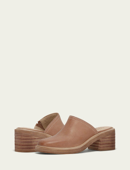FRYE Women's Rosa Vintage Leather Kate Mules