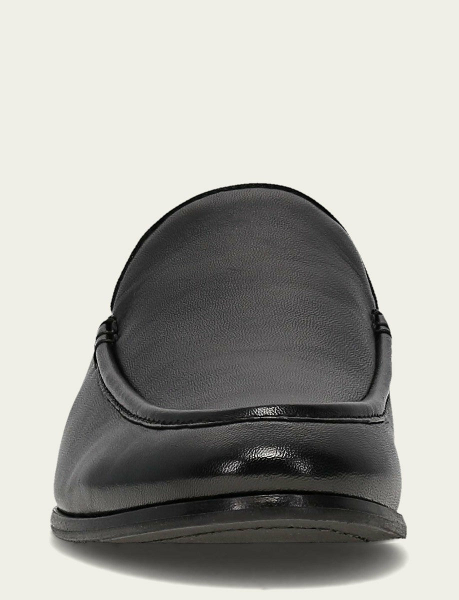 FRYE Women’s Black Faith Leather Mules