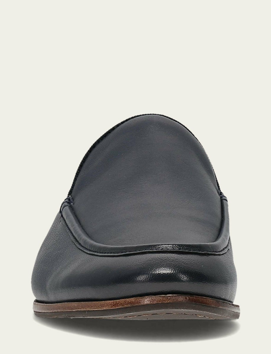 FRYE Women’s Navy Faith Leather Mules