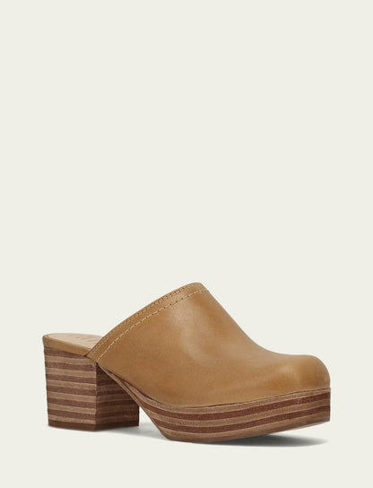 FRYE Women's Banana Leather Campus Clogs